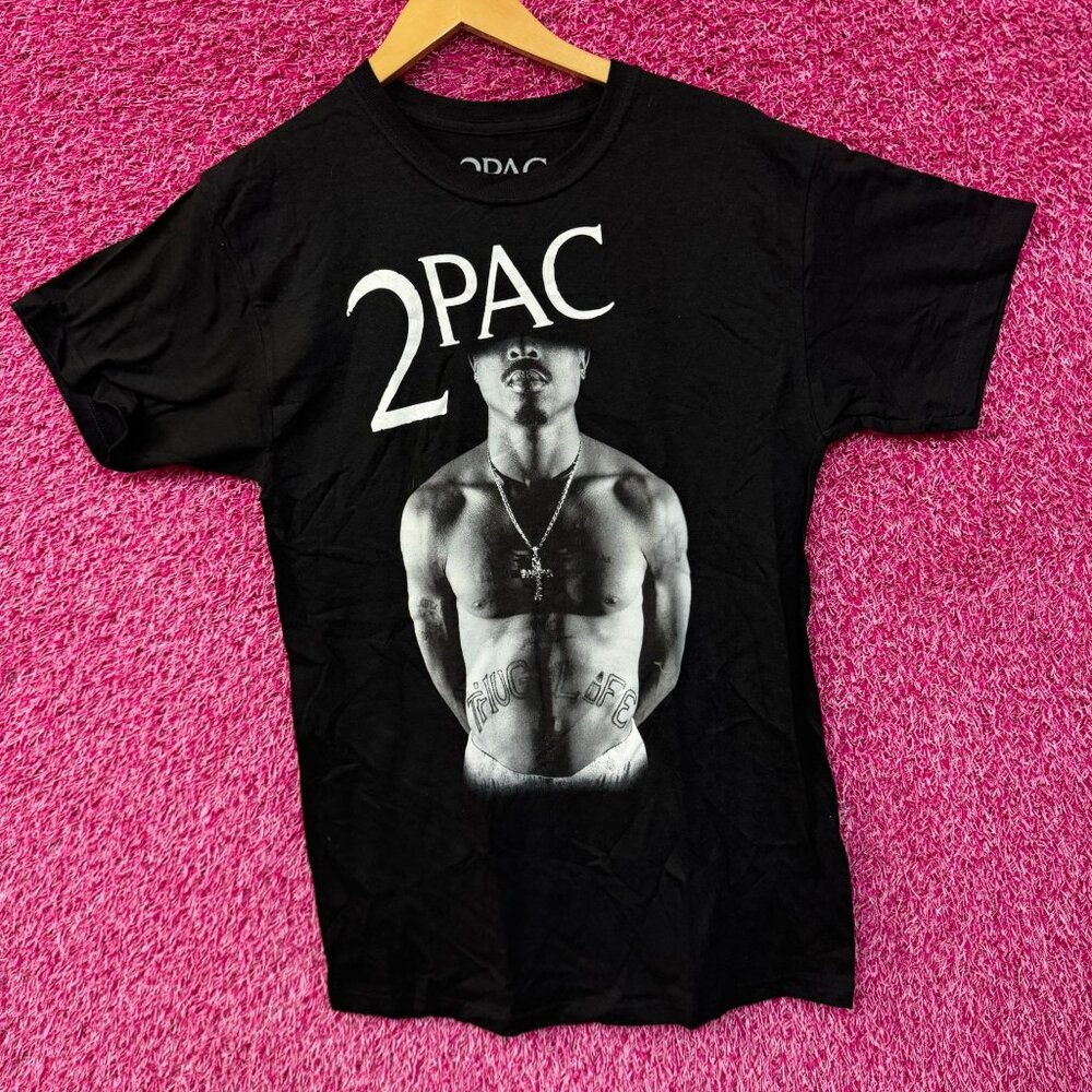 2Pac Shakur 2Pacalypse Now Album Thug Life Poster Rap Tee M